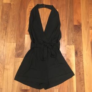 NWT ANGL Open-Back Romper